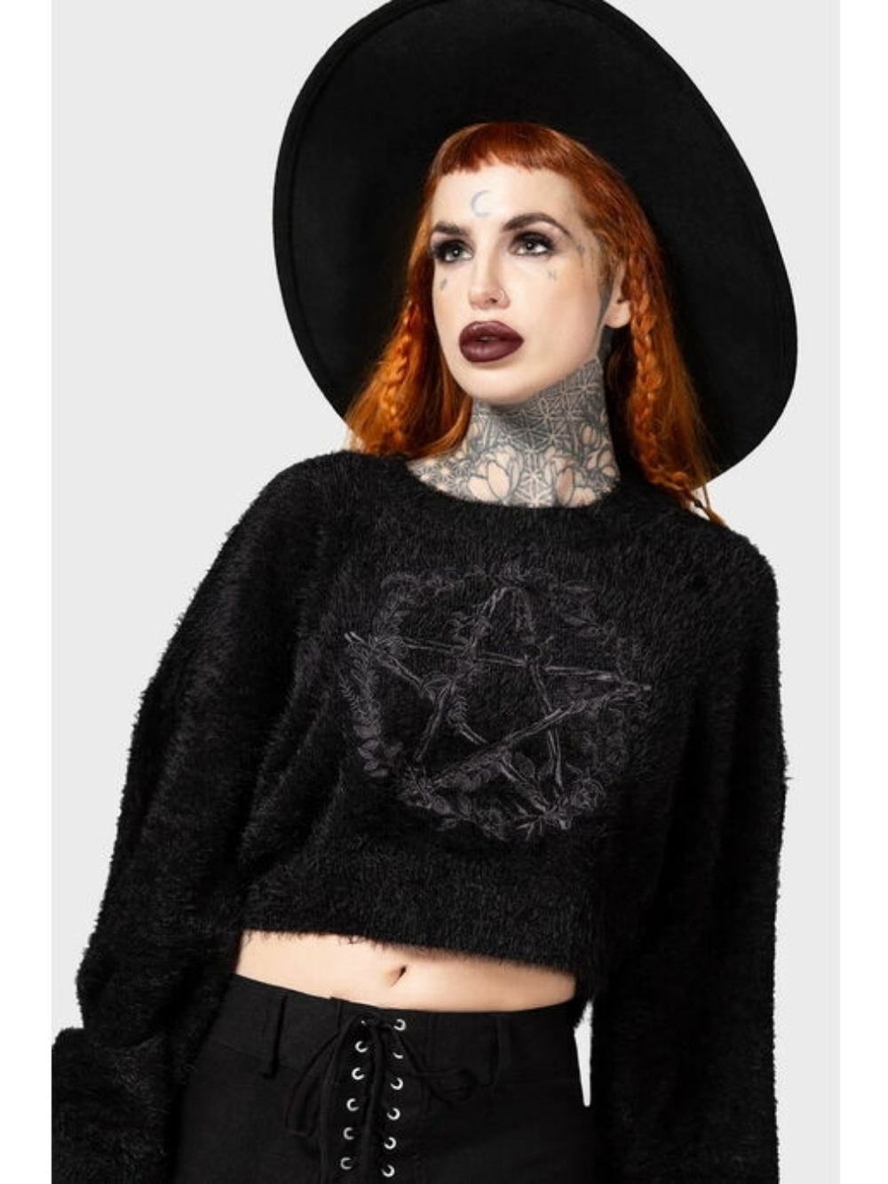 Killstar Winter Spirit Pentagram Witch Gothic Top Hot Topic Dollskill Blackcraft